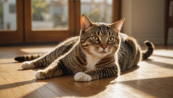 Observer la posture du chat pour mieux comprendre les étirements