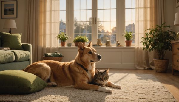 Pourquoi nos compagnons à quatre pattes adorent notre calme zen