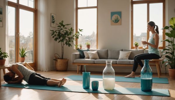 S hydrater correctement avant et après une séance de pleine conscience